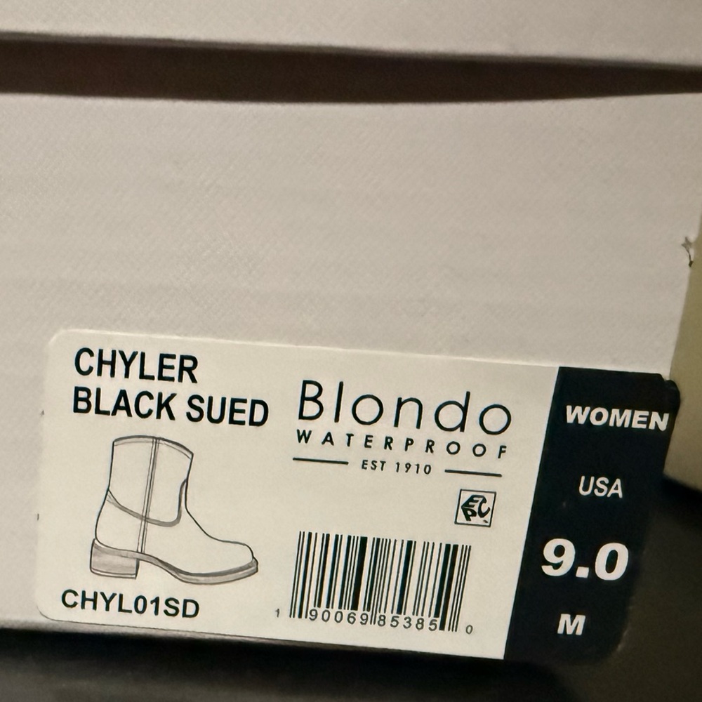 Blondo waterproof Black Ankle Booties - Picture 7 of 7